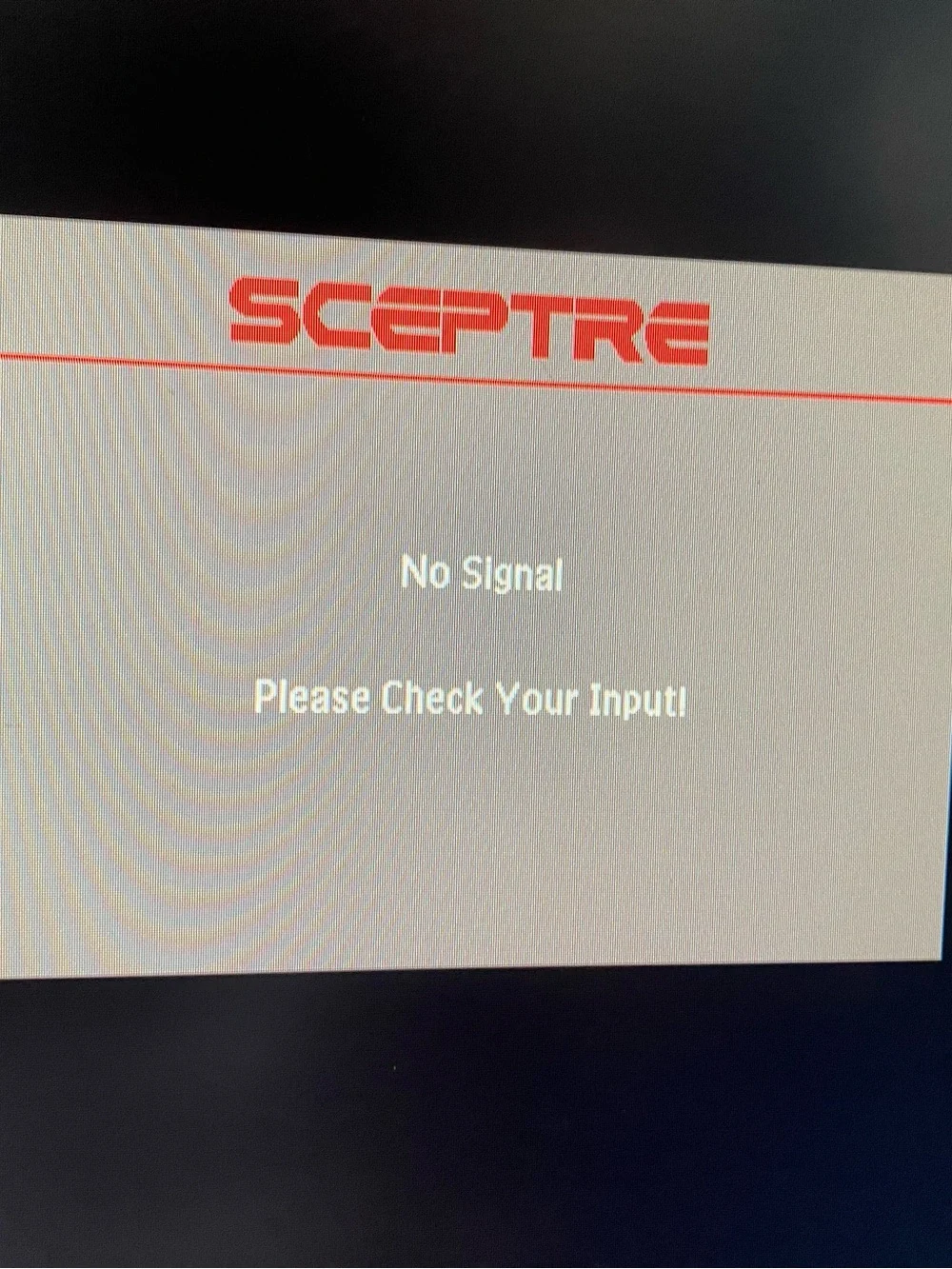 Sceptre 24-inch Curved Gaming Monitor 75hz Model T24 with Stand and Power Cord